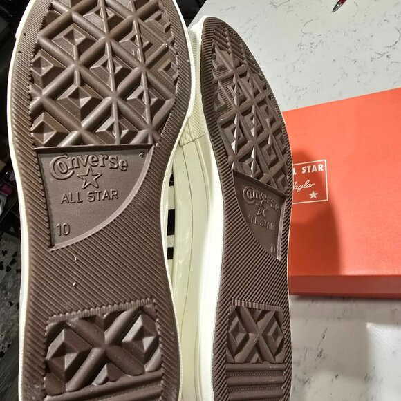 Converse Chuck 70 Checkered Pattern 'Ivory/Black' - A08764C MENS 10 NEW - Picture 4 of 12